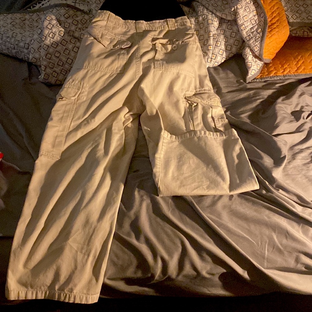 Vintage Cream Colored Steve & Barry’s Cargos